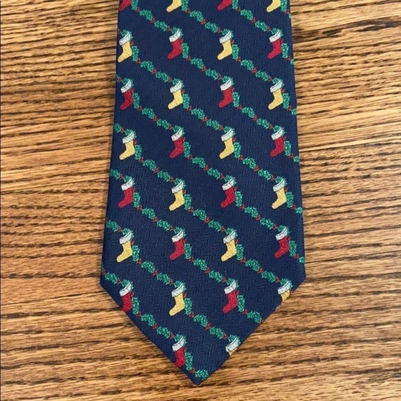 Robert Talbott Nordstrom Silk Tie Christmas - Picture 2 of 5